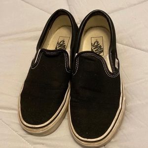 Black Vans Slip-Ons